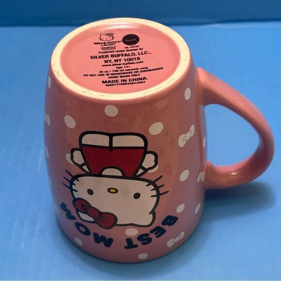 Hello Kitty Ceramic Coffee Mug BEST MOM - Picture 9 of 9